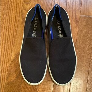 Rothy's Black Athletic Slip-On Shoes
